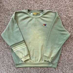 Aviator Nation Green Sweatshirt